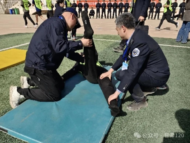 中心圆满完成公务员省直考区体能测评医疗保障工作 中心圆满完成公务员省直考区体能测评医疗保障工作